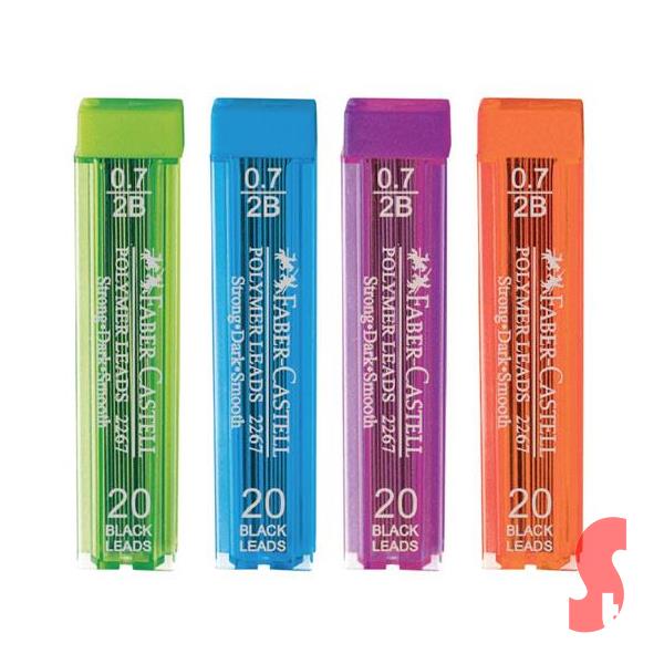 Faber Castell Polymer Leads - Strong, Dark, Smooth