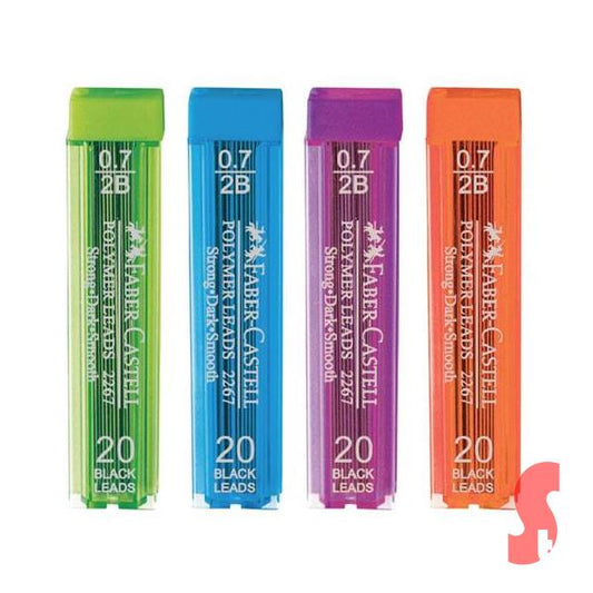 Faber Castell Polymer Leads - Strong, Dark, Smooth
