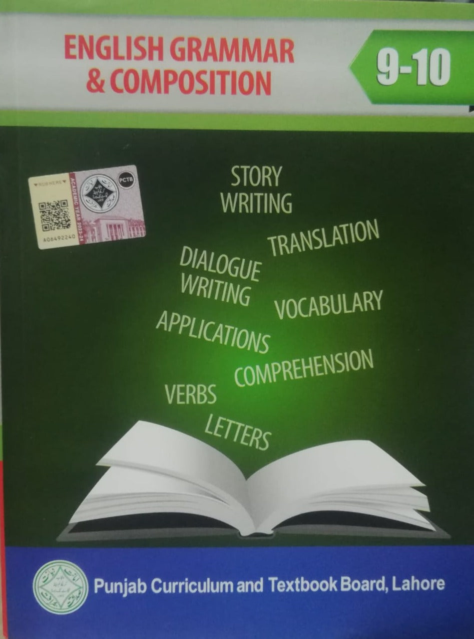 English Grammar & Composition 9th Class - Punjab Curriculum And Textbook Board.
