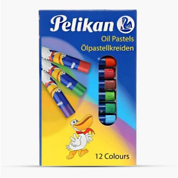 Pelikan Oil Pastels, Vivid Colors, Durable, Permenent, Non-Toxic