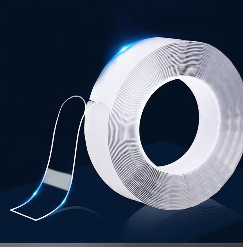 Double-Sided Nano Tape Heavy Duty, Traceless, Removable, Reusable, Washable - Multipurpose Tape as Seen on TV