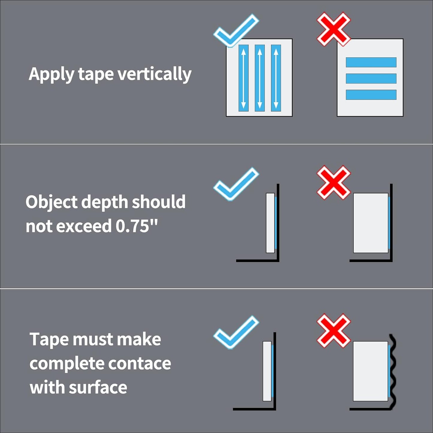 Double-Sided Nano Tape Heavy Duty, Traceless, Removable, Reusable, Washable - Multipurpose Tape as Seen on TV