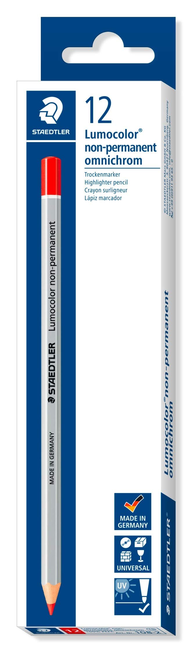 Staedtler 6 karat aquarell - Color lead pencil