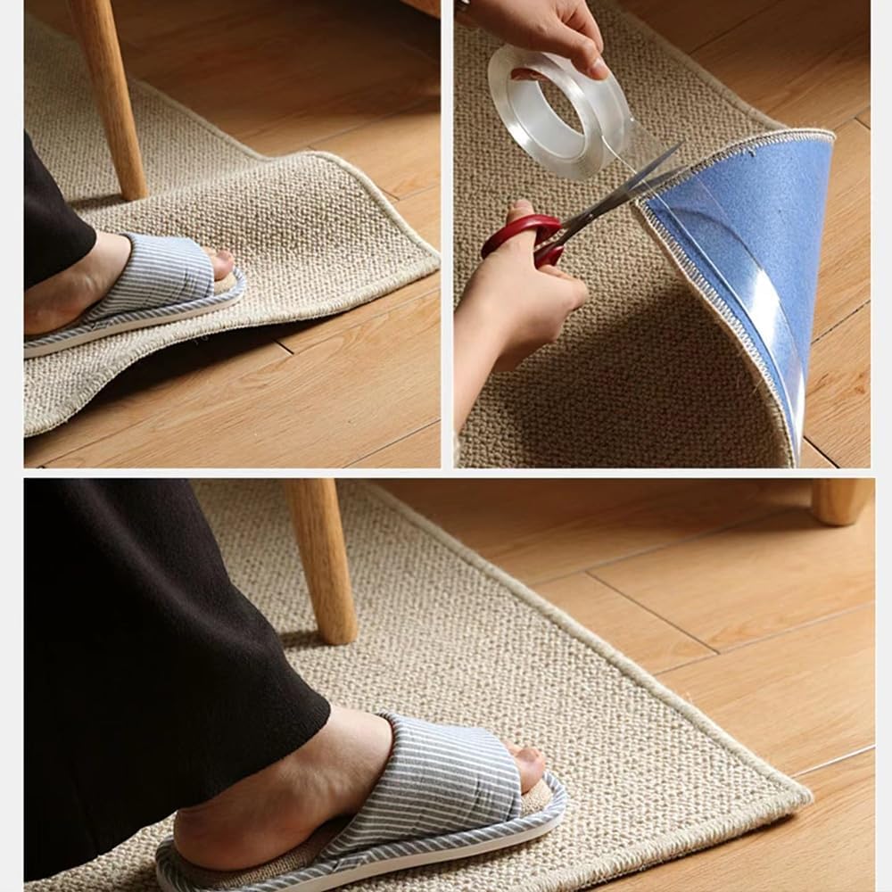 Double-Sided Nano Tape Heavy Duty, Traceless, Removable, Reusable, Washable - Multipurpose Tape as Seen on TV