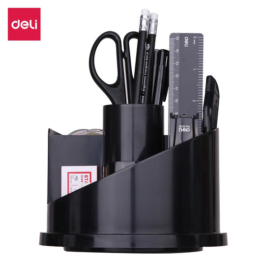 Deli Rotary Desk Organizer - Stationary Holder