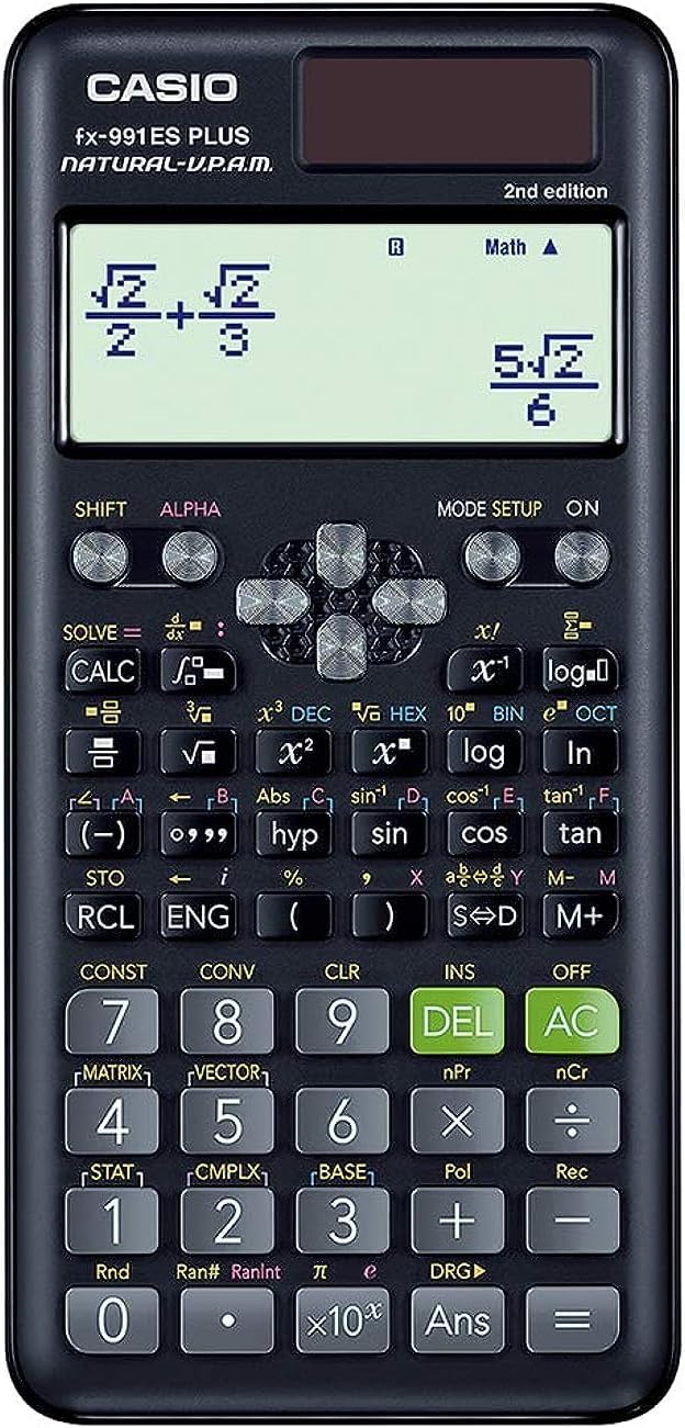 Casio FX-991ES Plus-2nd Edition Scientific Calculator