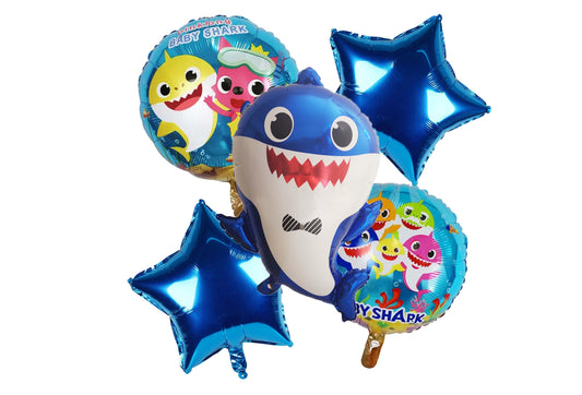 Foil Balloon - Set Of Baby Shark