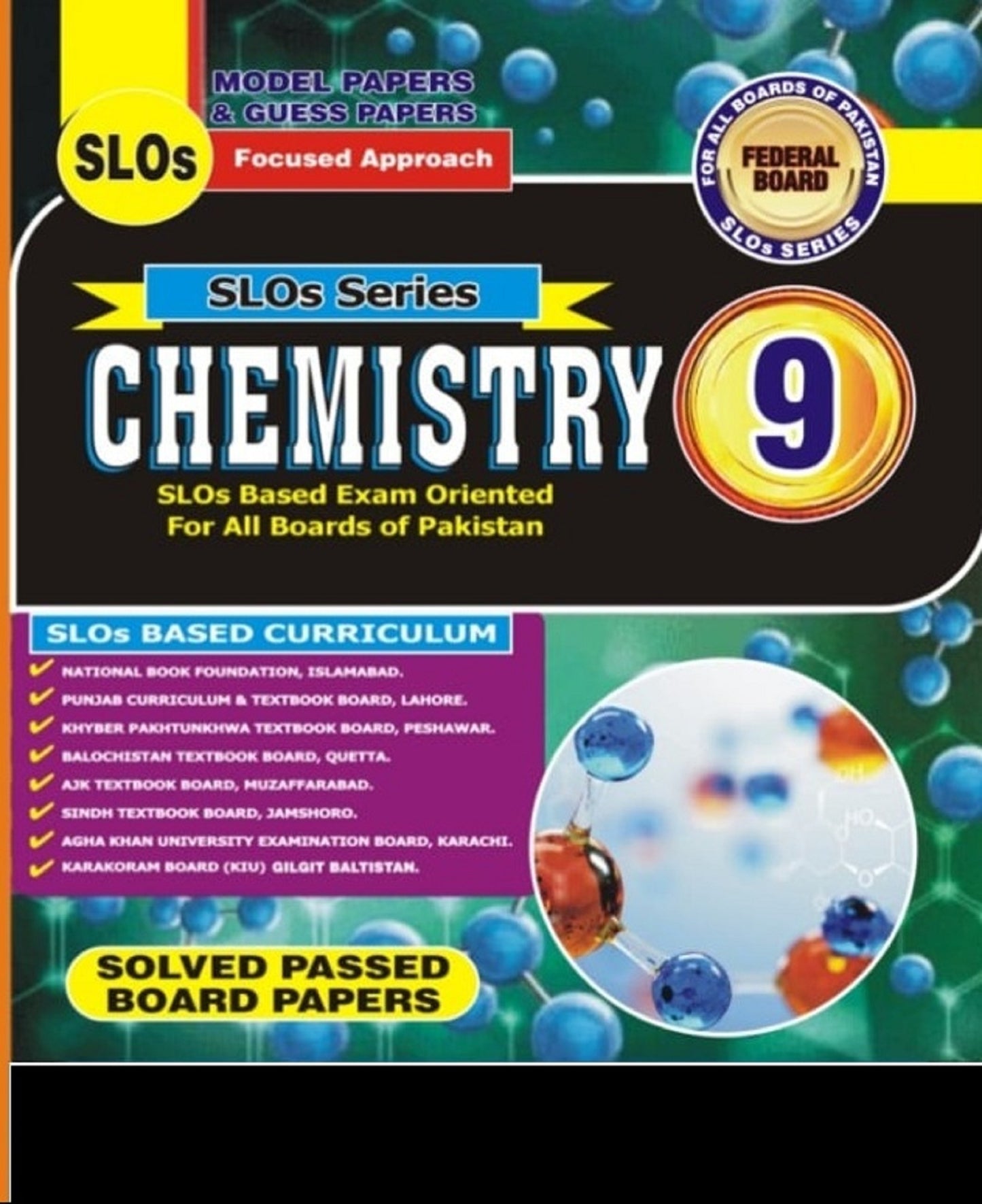 Solved Passed Board Papers - Chemistry 9th