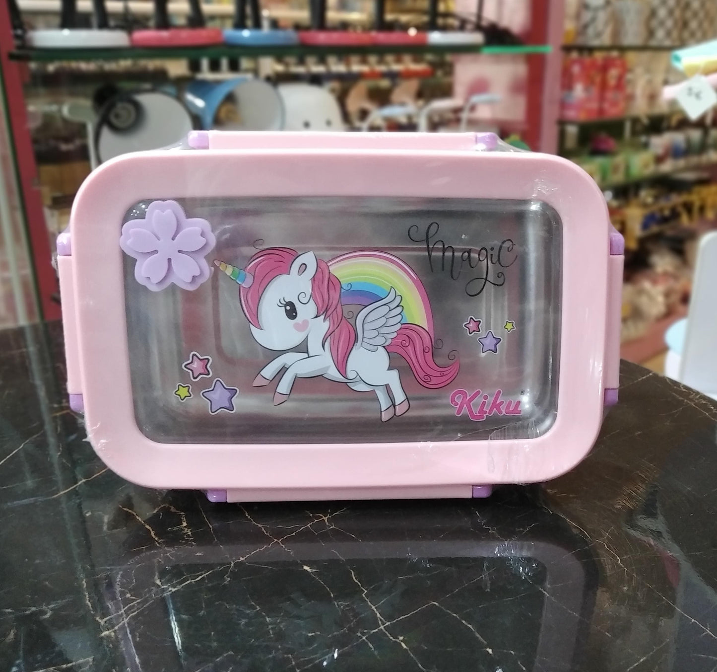 Lunch Box Cartoon for Kids, Girls, Boys, Insulated Leak Proof Stainless Steel Lunch Box # 5876