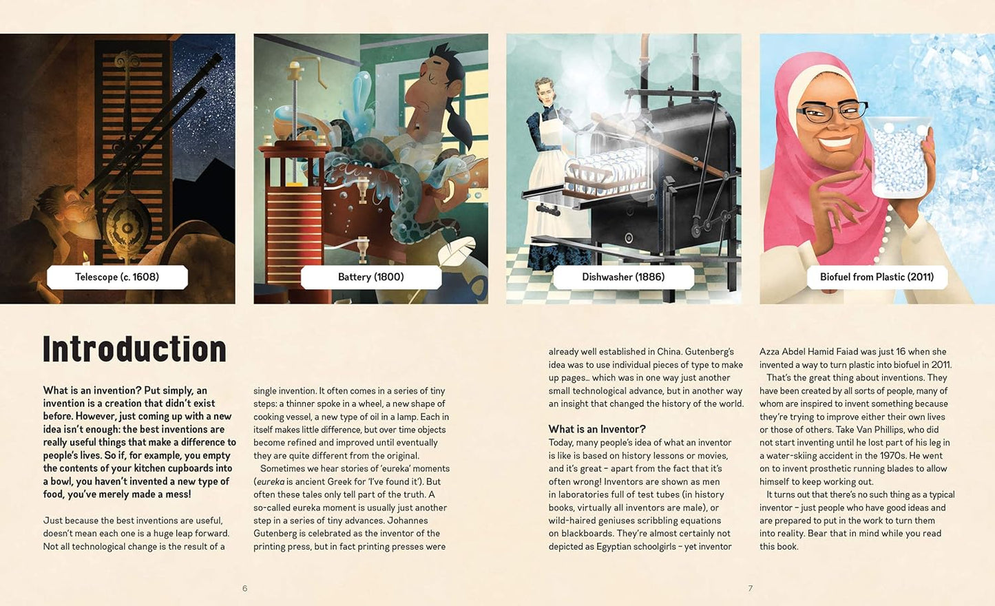 The Book of Inventions: Discover brilliant ideas from fascinating people