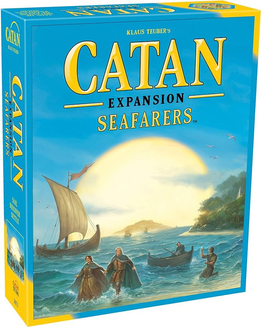 CATAN Seafarers Board Game EXPANSION - Explore, Settle, and Conquer New Isles! Strategy Game, Family Game for Kids and Adults, Ages 10+, 3-4 Players, 60 Minute Playtime