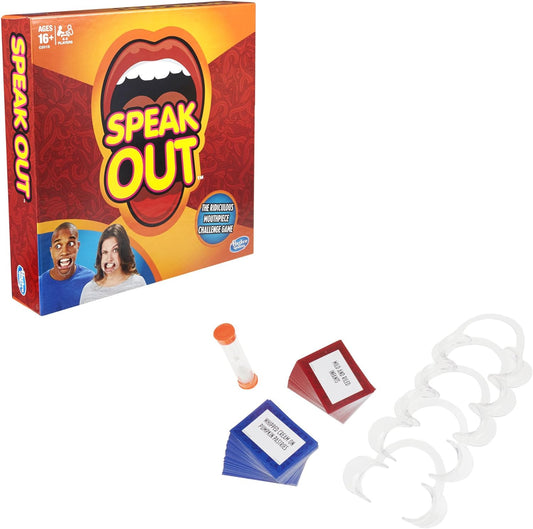 Speak Out Game, The Ridiculous Mouthpiece Challenge Game, English, 16+