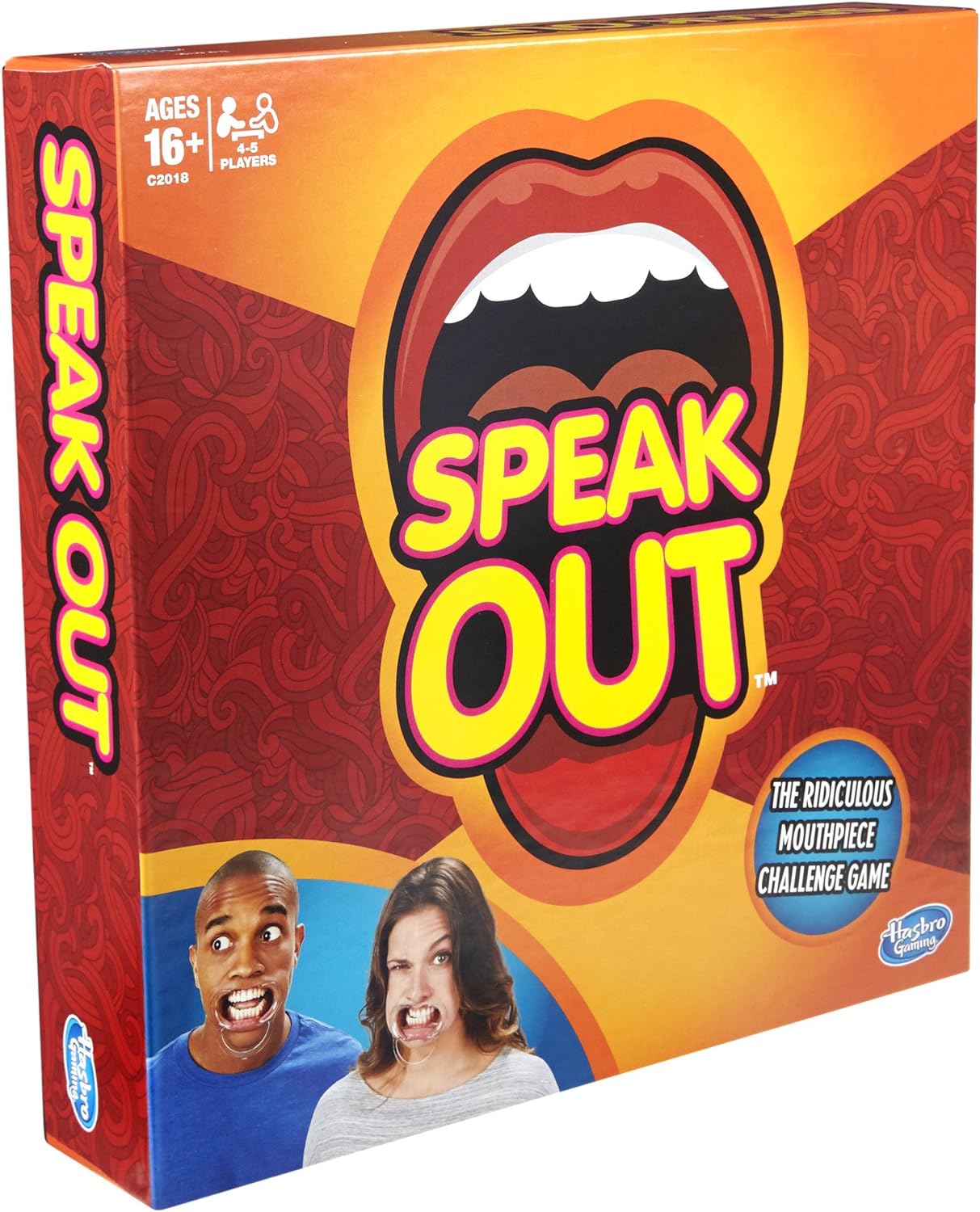 Speak Out Game, The Ridiculous Mouthpiece Challenge Game, English, 16+