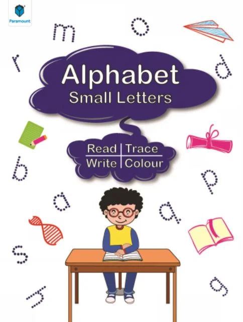 Alphabets Small letters - Play Group - Paramount Books