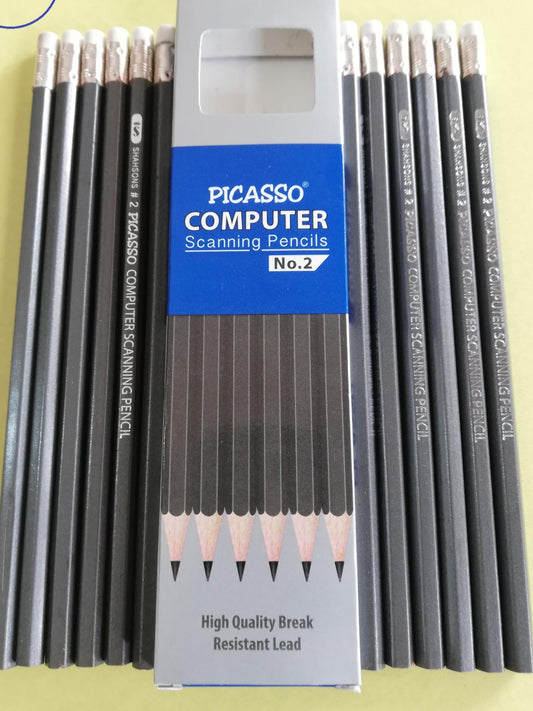 Picasso Computer Scanning Lead Pencil 12pcs # P-700-CB