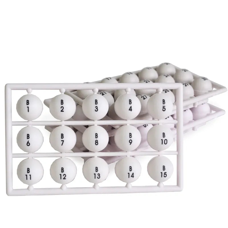 Bingo Game Set, Rotary Cage Ball Selector