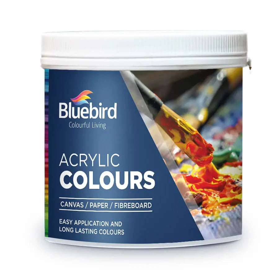 Bluebird Acrylic colors - 600 gms - Canvas/Paper/Fireboard