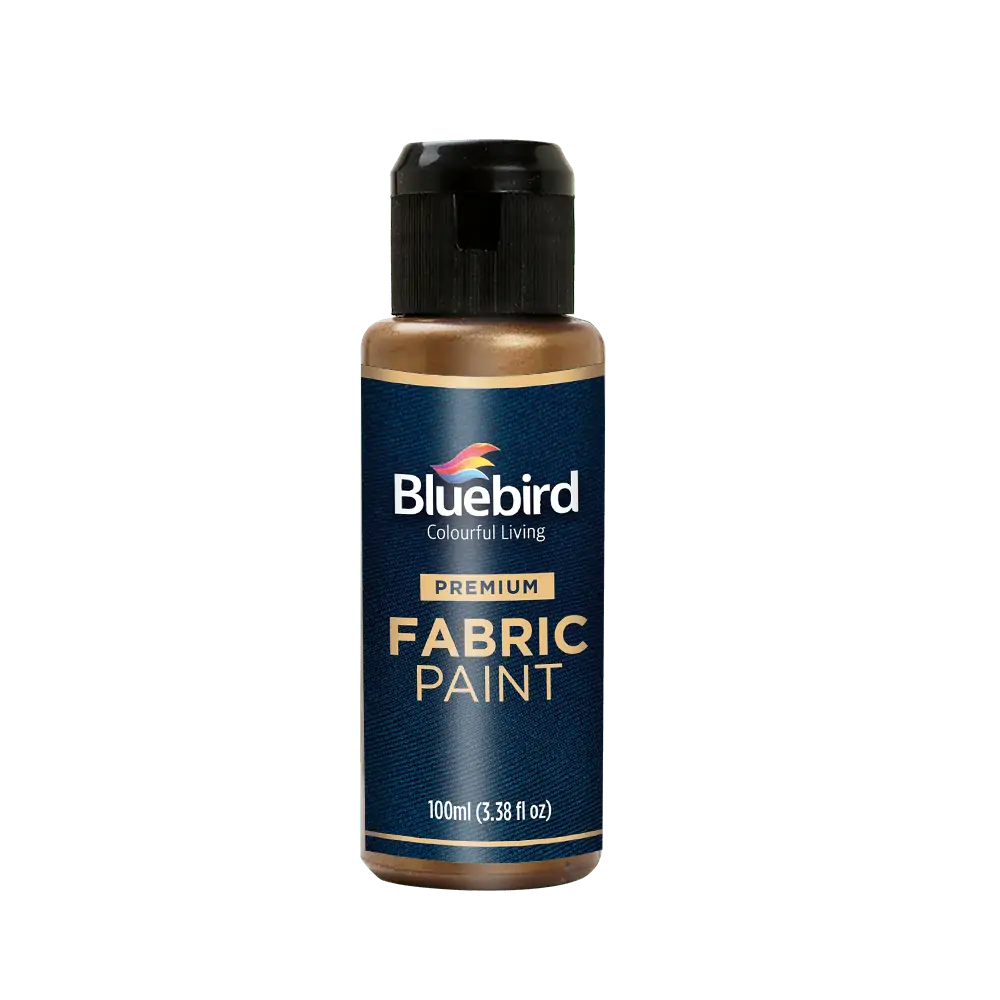 Bluebird Fabric Paint - Premium metallic colors 100ml