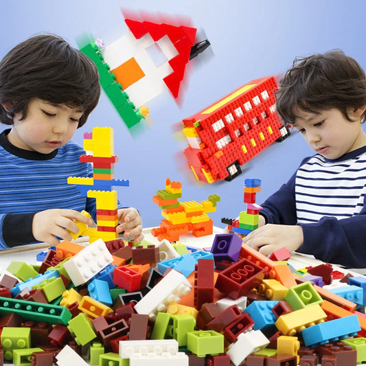 Building blocks - Bucket of 300 pcs