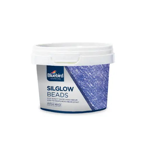 Bluebird Silglow Beads - 100gm - Acrylic medium