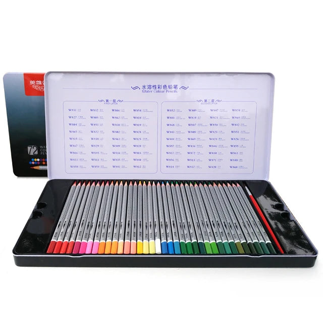 M&G color pencils metal box 24 pcs