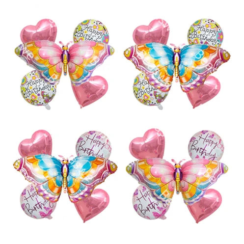 Foil Balloon - Set Of Butterfly