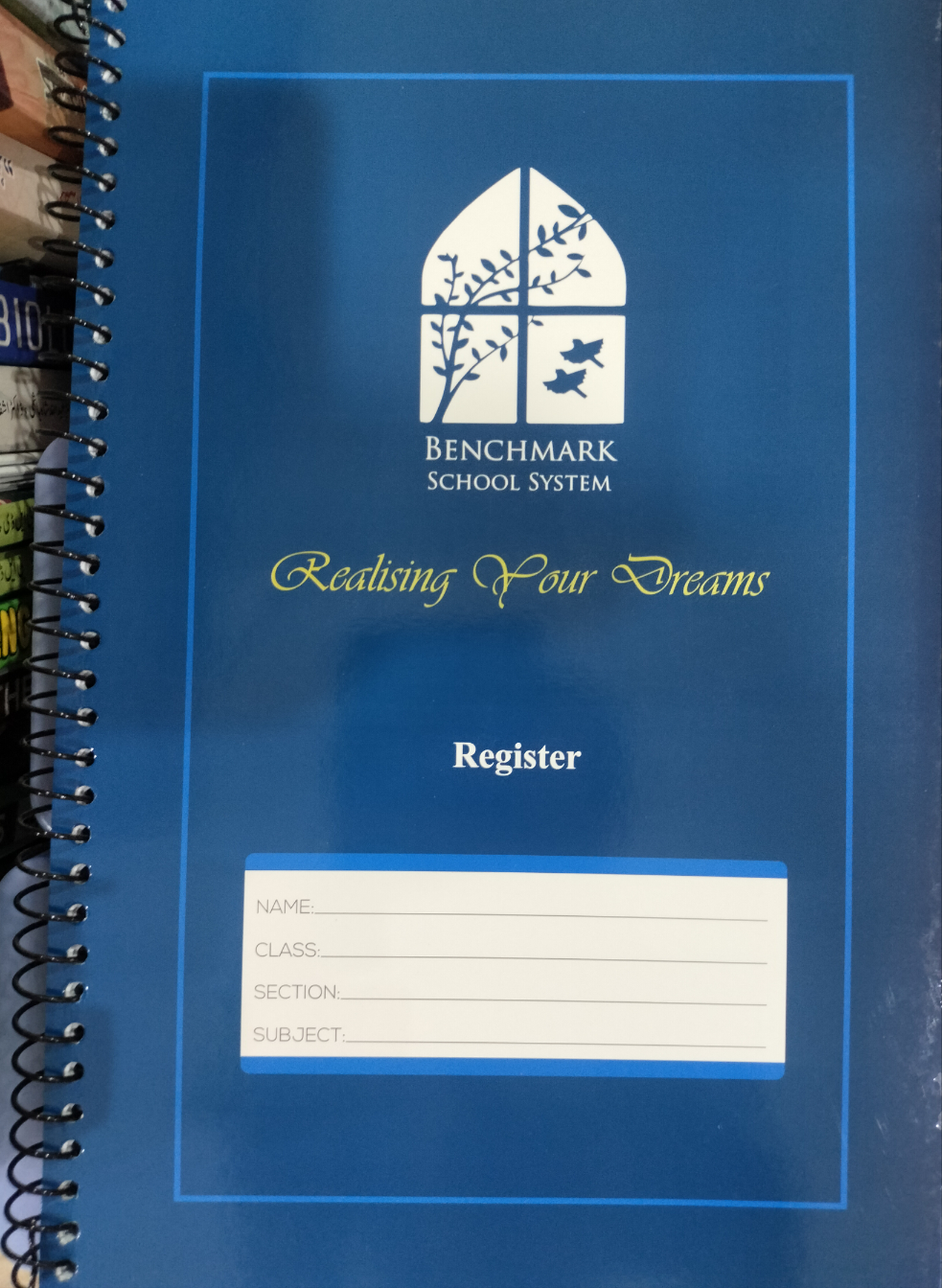 Benchmark Spiral Register(Exercise Book)