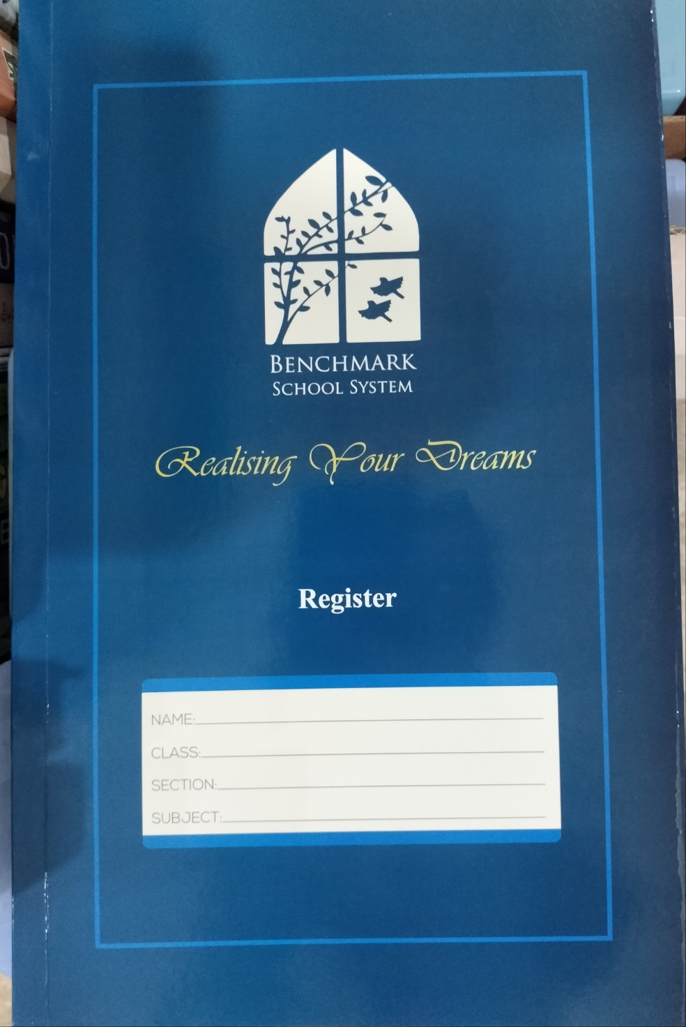 Benchmark Register(Exercise Book) Gum Bound