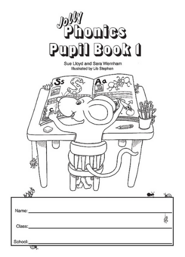 Jolly Phonics Pupil Book 1 B/W Edition