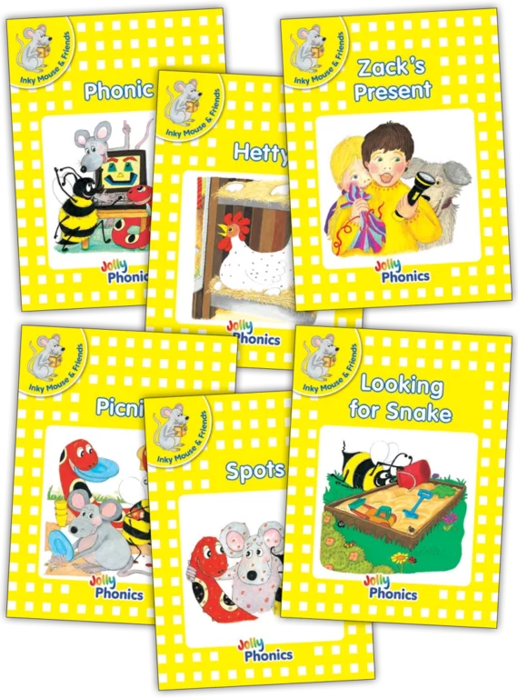 Jolly Phonics Readers Level 2 Inky & Friends - Pack of 6 Readers