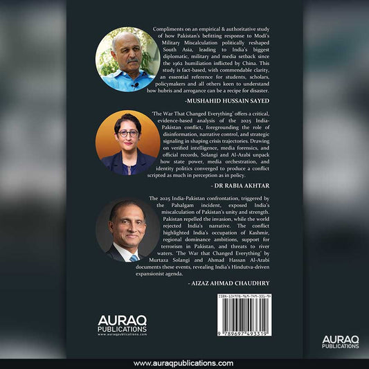 The War that Changed Everything - Murtaza Solangi & Ahmed Hassan Al-Arabi