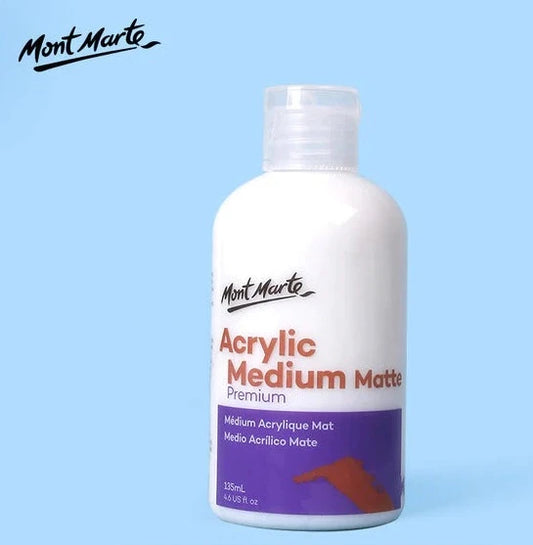 Mont Marte Acrylic Medium - Matte - Premium