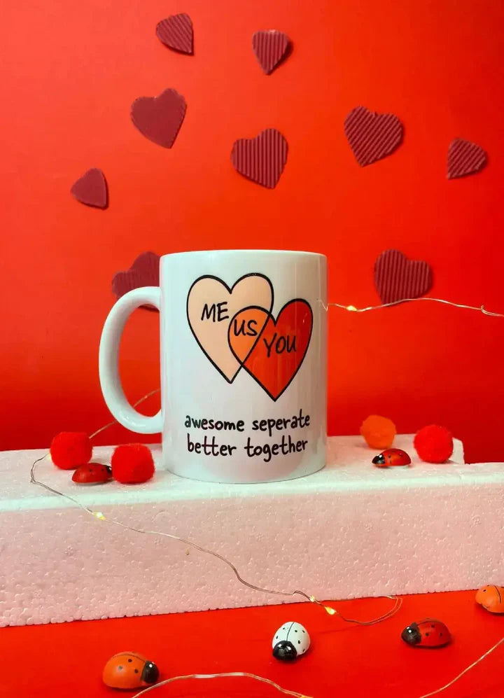 Awesome Seprate better Together Mug - MDP262