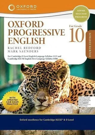 Oxford Progressive English Reading Book Grade 10 - Rachel Redford Mark Saunders