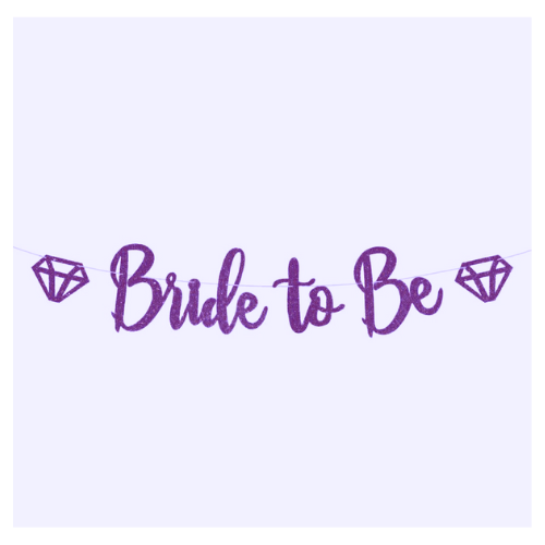 Letter Banner Chain Of Bride To Be