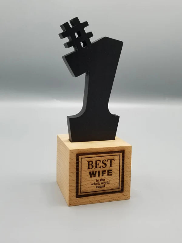 Best Wife. Nr-1 Award. WIFE 1