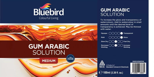 Bluebird Poster Gum Arabic - 100 ml - Water Color Medium
