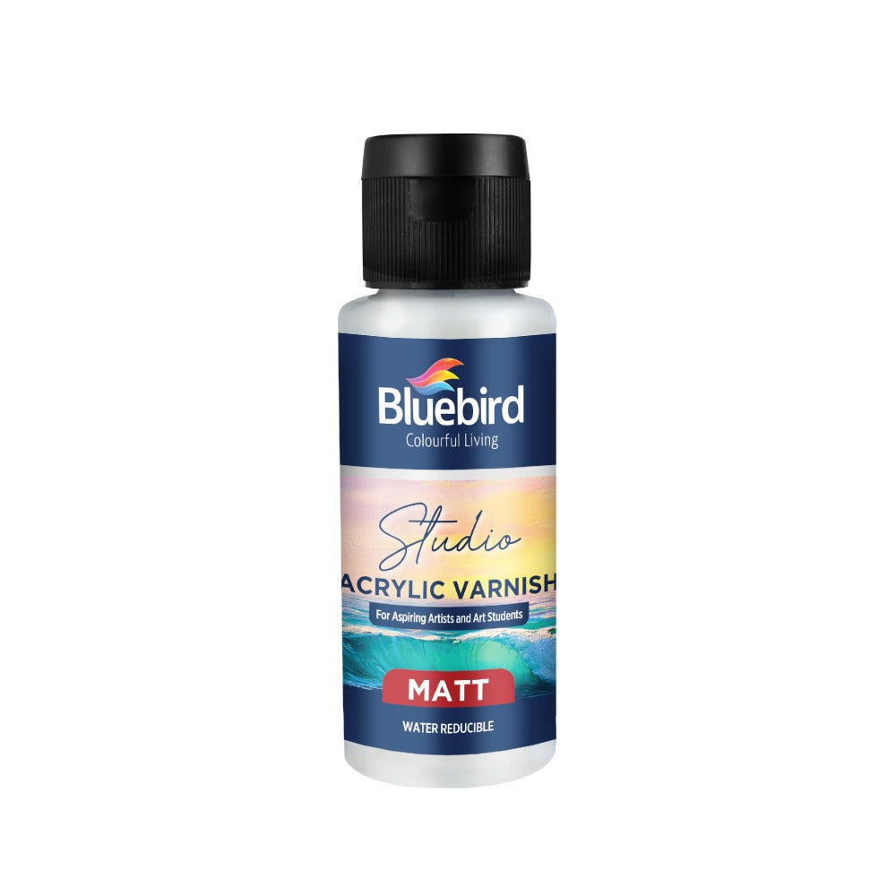 Bluebird Studio Acrylic Varnish - water reducible