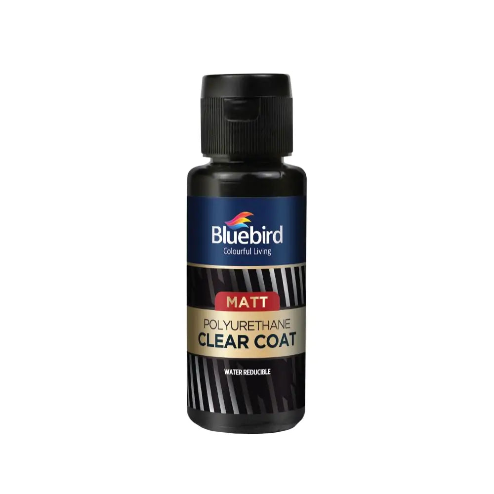 Bluebird Polyurethane Clear Coat - Matt - Water reducible - Varnish (Solvent-free)