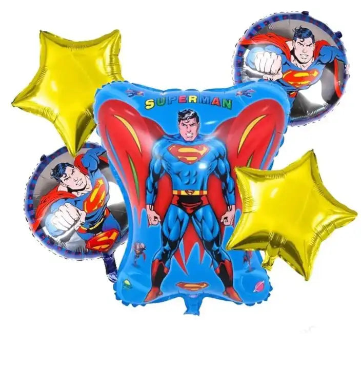 Foil Balloon - Super Man Set