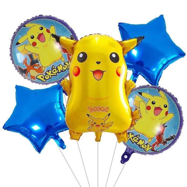 Foil Balloon - Set Of Pokemon