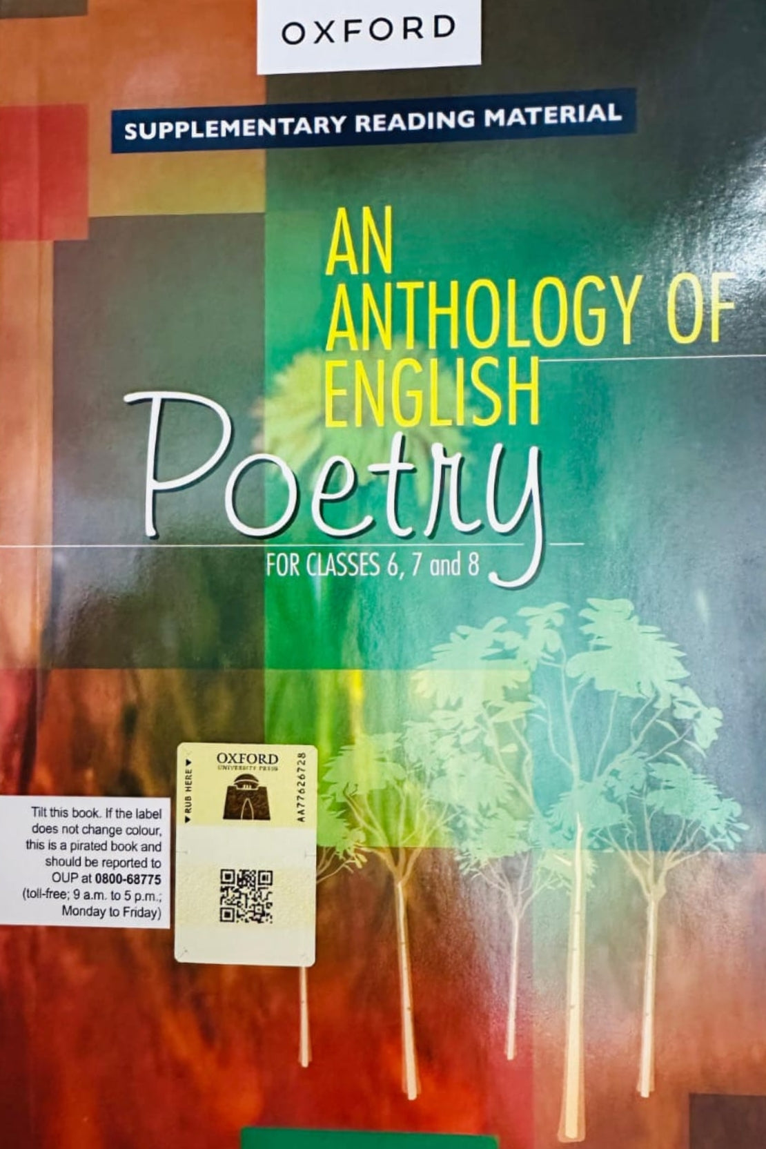 Oxford An Anthology of English Poetry (SRM)