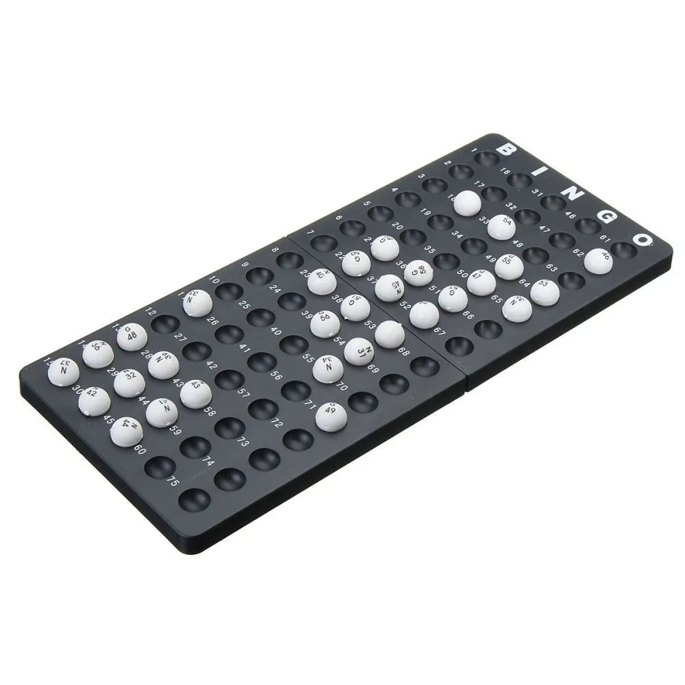 Bingo Game Set, Rotary Cage Ball Selector