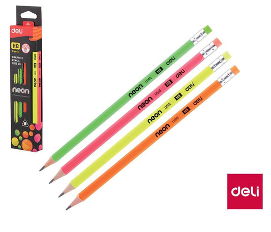 Deli Graphite Pencil - Neon