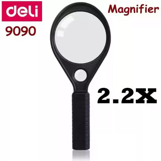 Deli Classic Magnifier Glass 2.2 magnify