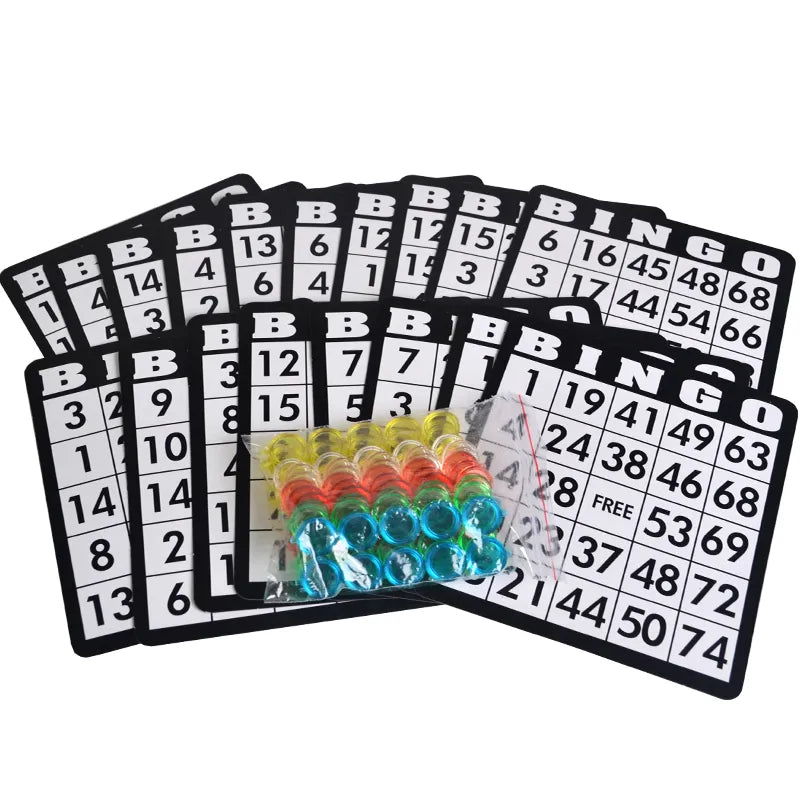 Bingo Game Set, Rotary Cage Ball Selector