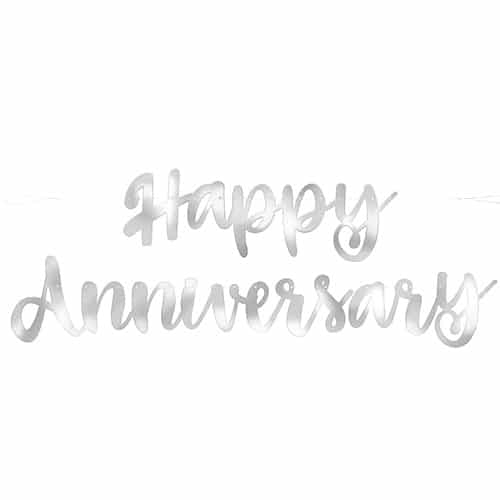 Letter Banner Chain Of Happy Anniversary