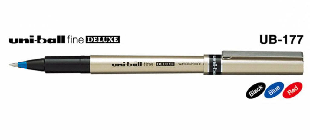 Uni-Ball - Fine Deluxe fine water-proof pen