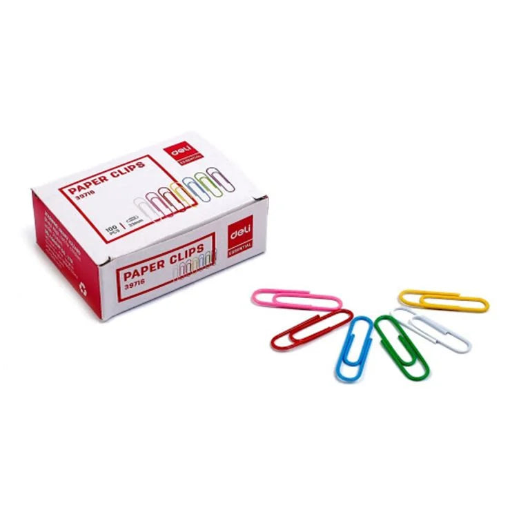 Deli Paper Clips 29mm - 100 pcs